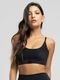 Top Feminino Alcinha Suplex Moda Fitness Academia Vicbela Preto - Marca Vicbela