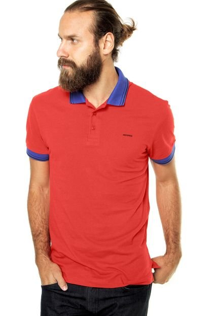 Camisa Polo Sommer Reta Vermelha - Marca Sommer