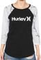 Camiseta Hurley Logo Raglan Preta - Marca Hurley