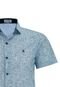 Camisa Manga Curta Amil Passa Fácil Estampada Comfort 1801 Cor 03 - Marca Amil