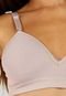 Sutiã Feminino Top Corpete Triângulo Daily Trifil 4935 Nude Aurora - Marca Trifil