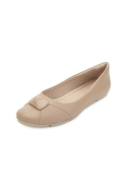 Sapatilha Comfortflex CF24-24633 Nude - Marca Comfortflex