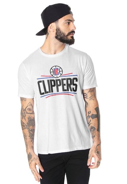 Camiseta NBA Los Angeles Clippers Branca - Marca NBA