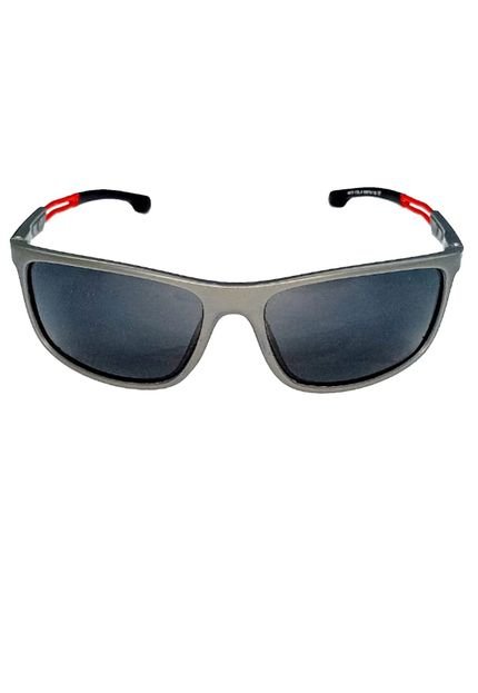 Óculos Polarizado Masculino Polo Marine - Preto com Haste Vermelha - AY821  - Marca Polo Marine