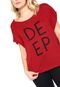 Camiseta Forum Deep Vermelha - Marca Forum