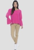 Blusa Flare com Elástico B’Bonnie Caroline Pink - Marca B'Bonnie