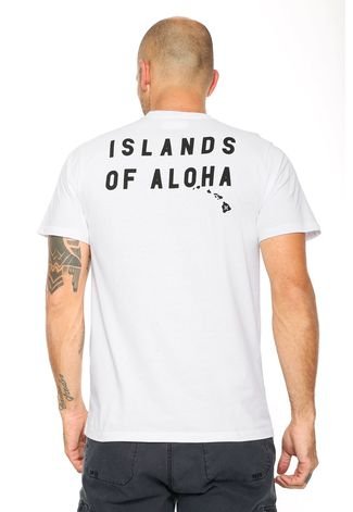 Camiseta Hurley Island Of Aloha Branca