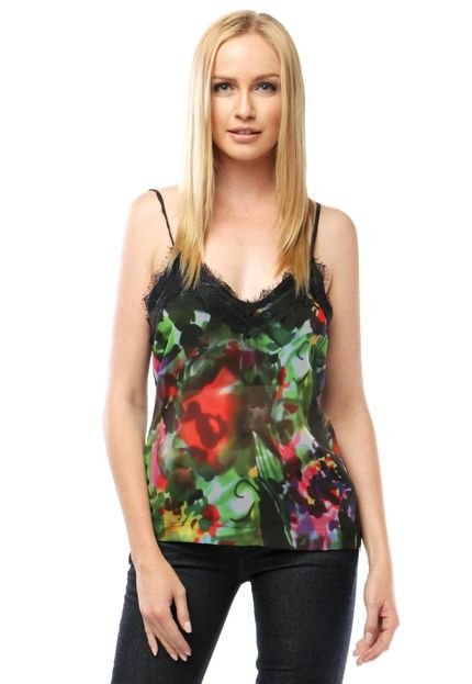 Blusa Forum Print Verde - Marca Forum