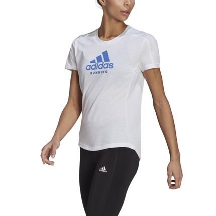 Camiseta Adidas Feminina Run Logo - Marca adidas