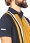 Camisa Polo Aleatory Listras Amarela - Marca Aleatory