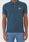 Camisa Polo Tommy Hilfiger Slim Logo Azul-Marinho - Marca Tommy Hilfiger