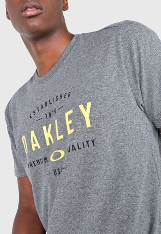 Camiseta Oakley Fearful Cinza