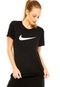 Camiseta Nike Sportswear W Tee Crew Swoosh Logo Preta - Marca Nike Sportswear