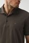 Camisa Polo Ellus Reta Piquet Marrom - Marca Ellus