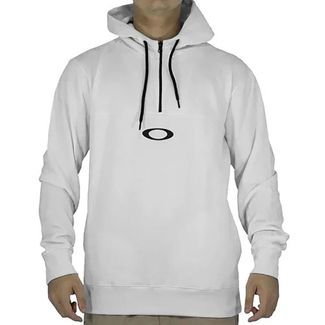 Moletom Oakley Canguru Half Zip WT23 Masculino Branco