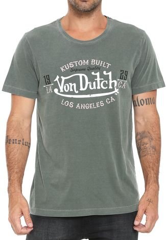 Camiseta Von Dutch Kustom 1929 Verde