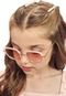 Óculos Sol Rosa Dourado Infanti Infantil U Rosa - Marca Infanti