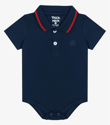 Body Infantil Menino Trick Nick Azul - Marca Trick Nick