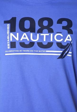 Camiseta Nautica Years Azul