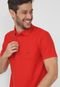 Camisa Polo Dudalina Reta Lisa Vermelha - Marca Dudalina