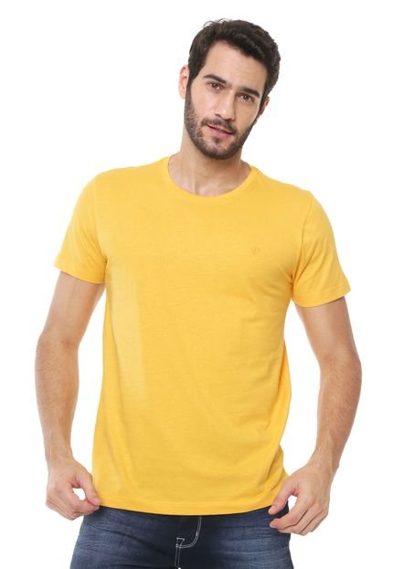 Camiseta Forum Logo Amarela - Marca Forum