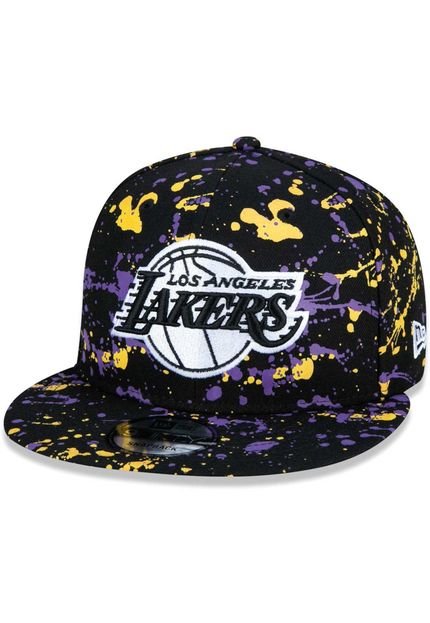 Boné New Era Los Angeles Lakers Nba Preto - Marca New Era