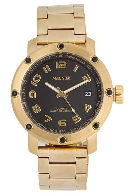 Relógio Magnum MA33639U Dourado - Marca Magnum