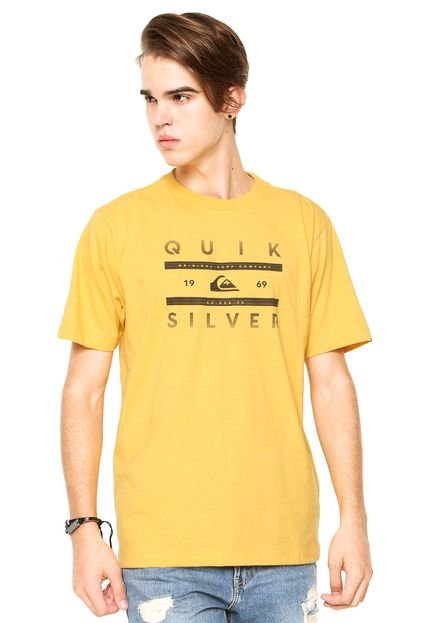 Camiseta Quiksilver Classic Pack Amarela - Marca Quiksilver