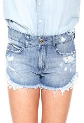 Short Jeans Colcci Megan Azul