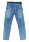 Calça Jeans Juvenil Menino Skinny Azul C/ Cinto Azul - Marca Crawling