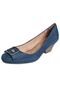 Scarpin Ramarim Total Comfort Fivela Azul - Marca Ramarim