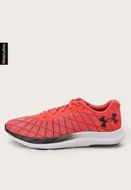Tenis Running Coral-Negro-Blanco UNDER ARMOUR Charged Breeze 2