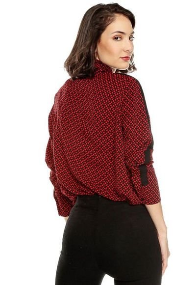 Blusa Rojo Negro Paris District Compra Ahora Dafiti Colombia