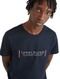 Camiseta Tommy Hilfiger Masculina Text Bar Corp Azul Marinho - Marca Tommy Hilfiger