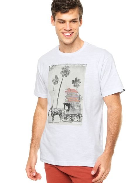 Camiseta Manga Curta Quiksilver Especial Horse Branca - Marca Quiksilver