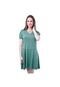 Vestido Recorte Verde - Marca Shop 126