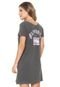 Vestido Billabong Estampa Costas Cinza - Marca Billabong