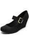 Scarpin Moleca Fivela Preto - Marca Moleca