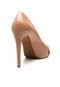 Peep Toe DAFITI SHOES Recorte Cruzado Nude - Marca DAFITI SHOES