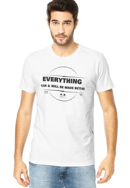 Camiseta Oakley Mod Everything Branca - Marca Oakley