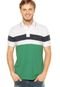 Camisa Polo Tommy Hilfiger Regular Fit Branca/Verde - Marca Tommy Hilfiger