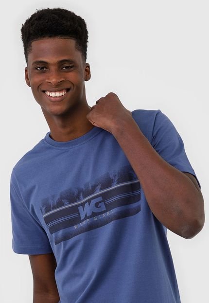 Camiseta WG Clear Stripes Azul - Marca WG