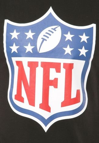 Camiseta New Era Logo NFL Preta