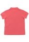 Camisa Polo Lacoste Kids Logo Coral - Marca Lacoste Kids