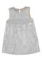 Vestido Colcci Fun Plissado Prata - Marca Colcci Fun