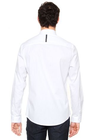 Camisa Calvin Klein Jeans Logo Branca