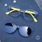 Armação de Óculos Clip On Infantil HB Switch 0456 - Azul 44 - Marca HB