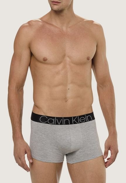 Cueca Calvin Klein Underwear Boxer Icon Cinza - Marca Calvin Klein Underwear
