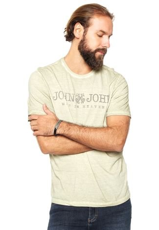 Camiseta John John Basic Verde - Compre Agora