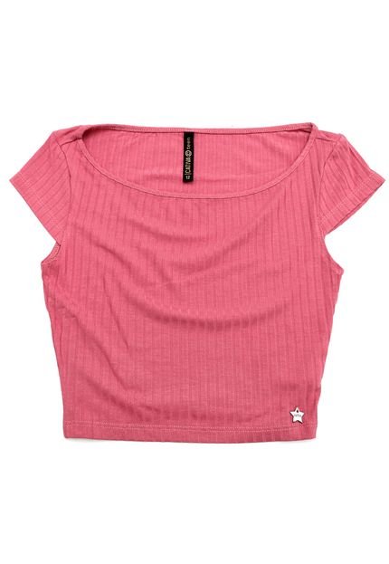 Blusa Cativa Teens Menina Lisa Rosa - Marca Cativa Teens